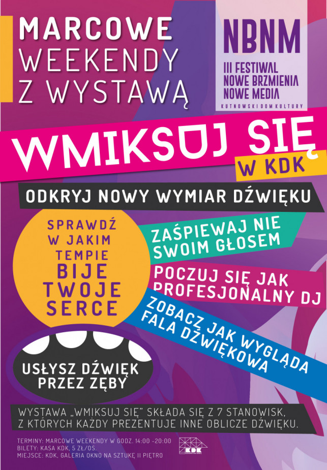 Wmiksuj się - NBNM w KDK - Zdjęcie główne