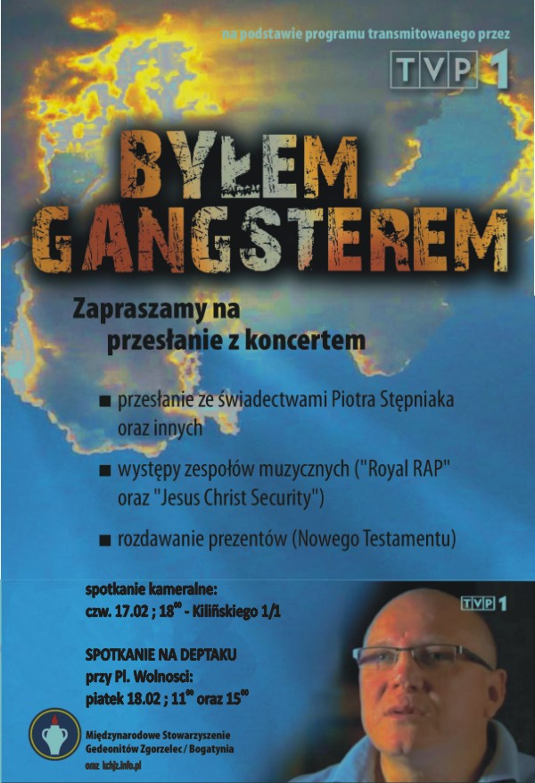 Spotkanie pt. &quot;Byłem gangsterem&quot; - Zdjęcie główne