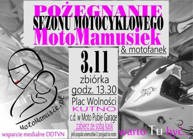 Pożegnanie sezonu motocyklowego - Zdjęcie główne