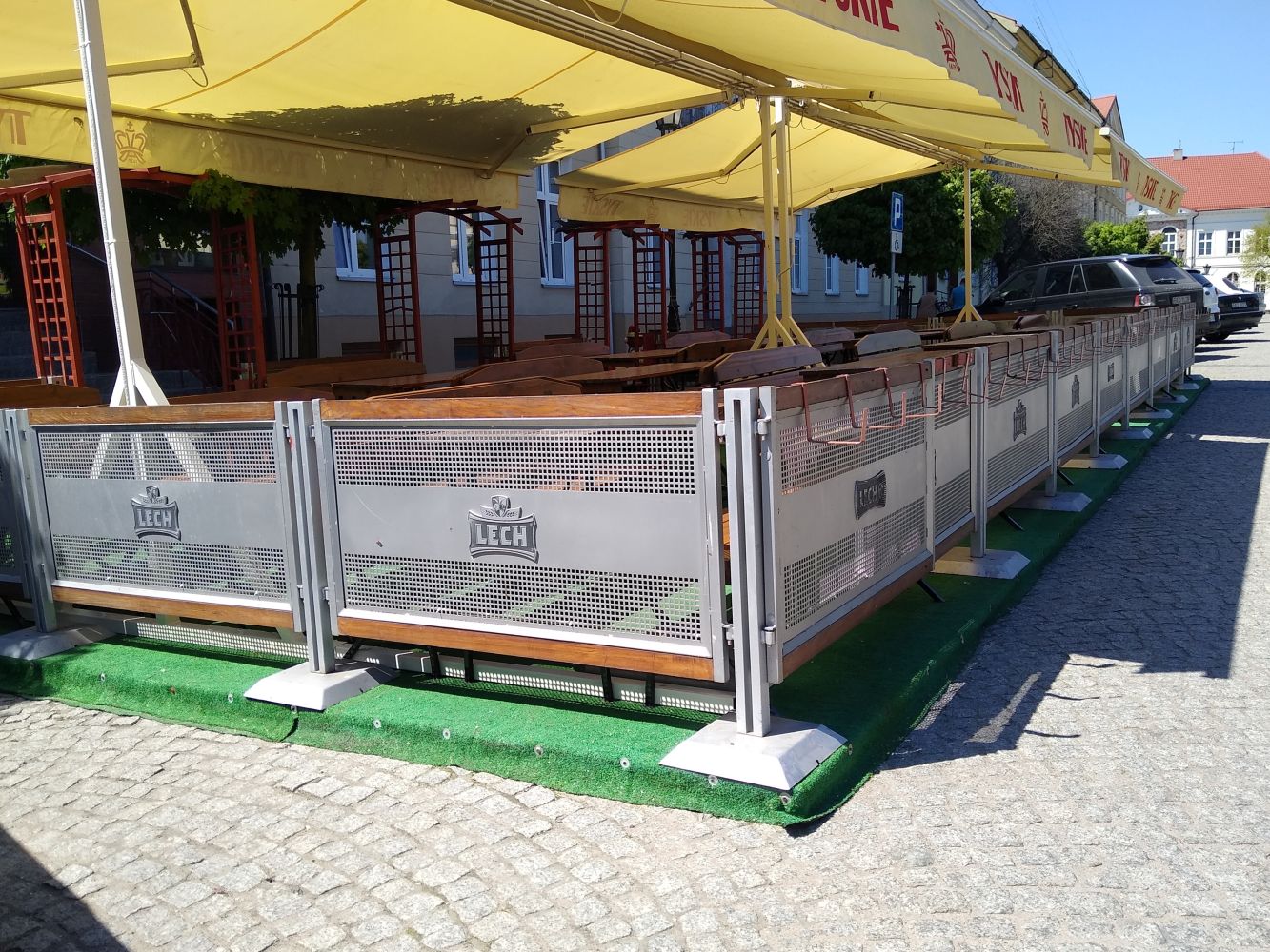 W centrum Kutna pojawiają się pierwsze ogródki gastronomiczne