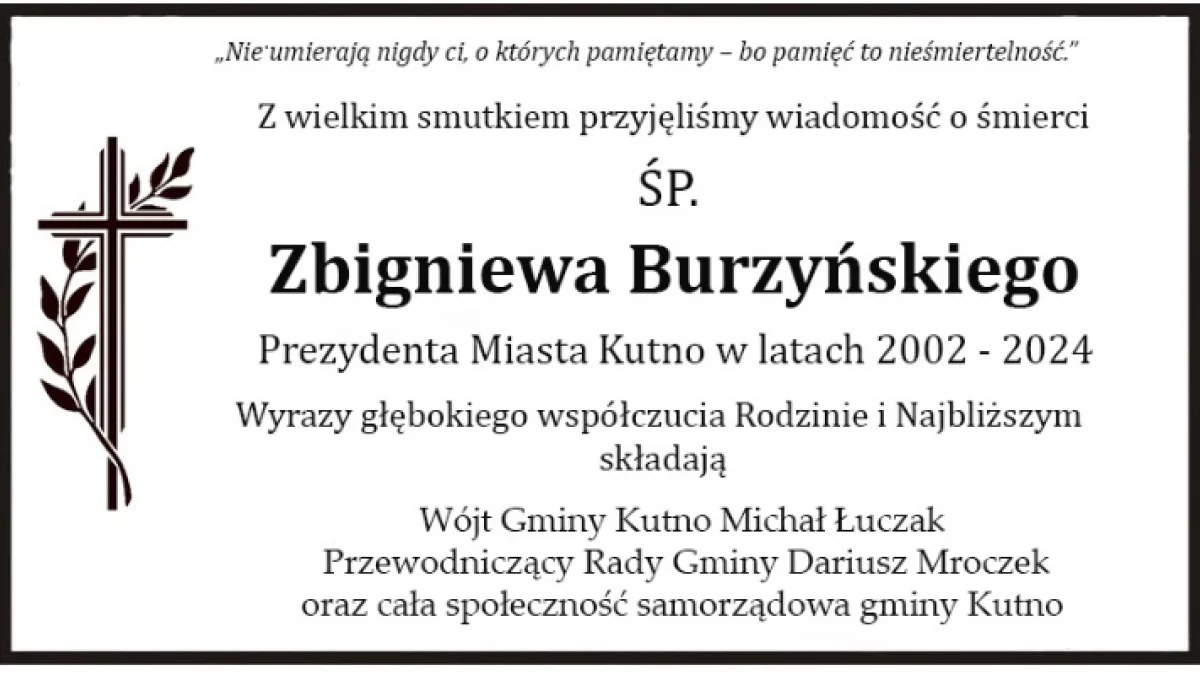 Kondolencje - Zdjęcie główne