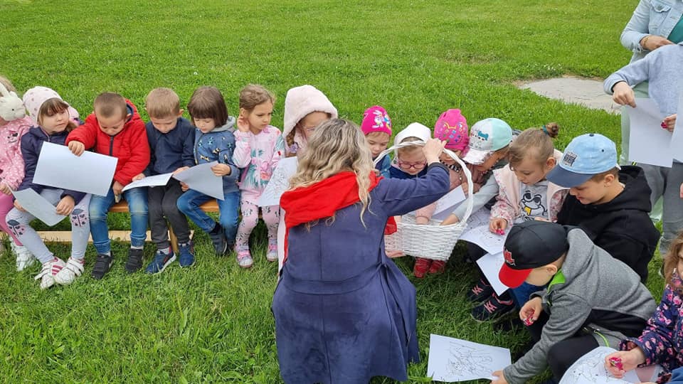 Katarzyna Erdman wcieliła się w role Czerwonego Kapturka