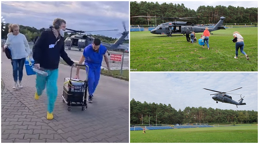 Policyjny Black Hawk transportował serce do przeszczepu. Znamy szczegóły misji [ZDJĘCIA/WIDEO] - Zdjęcie główne