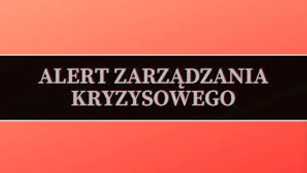 Zarządzanie Kryzysowe ostrzega woj. łódzkie. Zacznie się w nocy