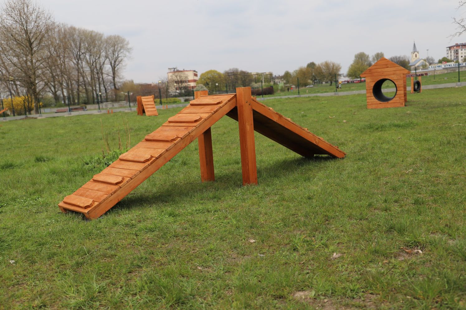 W kutnowskim parku pojawił się wybieg dla psów