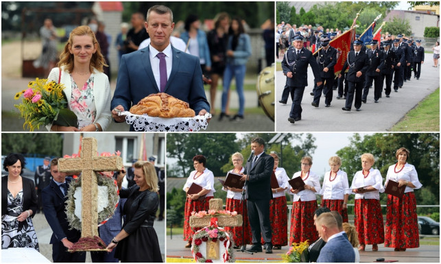 [ZDJĘCIA] Święto plonów w gminie Dąbrowice. ''Ten chleb jest Twój i mój'' - Zdjęcie główne