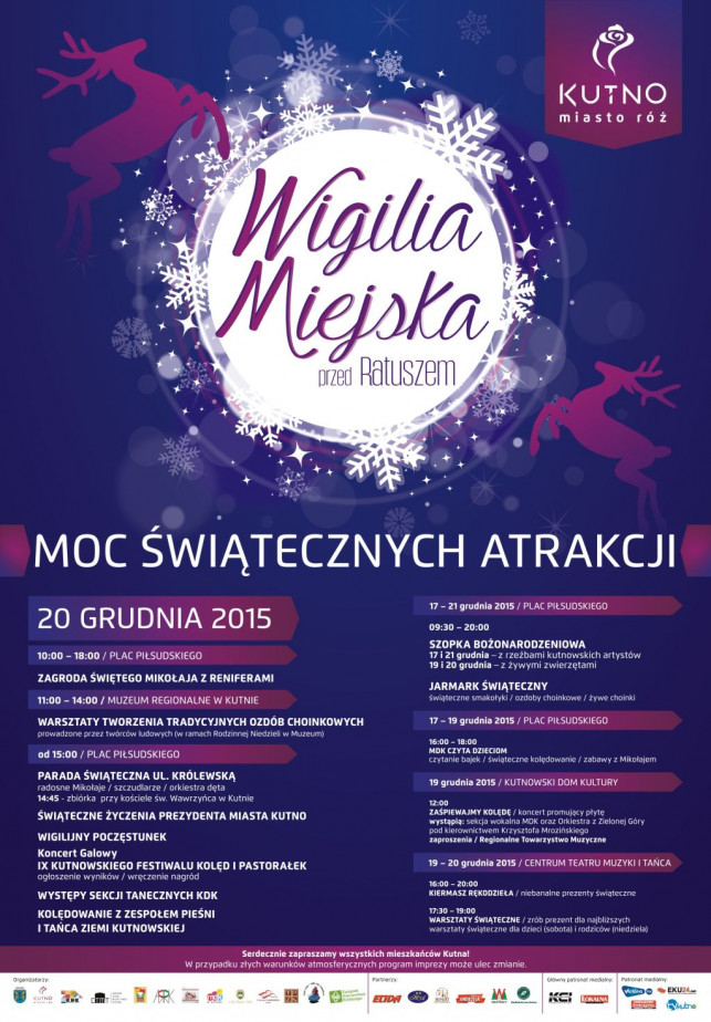 Wigilia Miejska przed Ratuszem - Zdjęcie główne