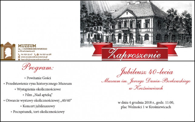 40-lecie Muzeum w Krośniewicach - Zdjęcie główne