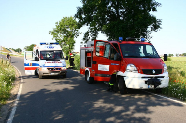 Auto wypadlo z wiaduktu. Cztery osoby ranne - Zdjęcie główne