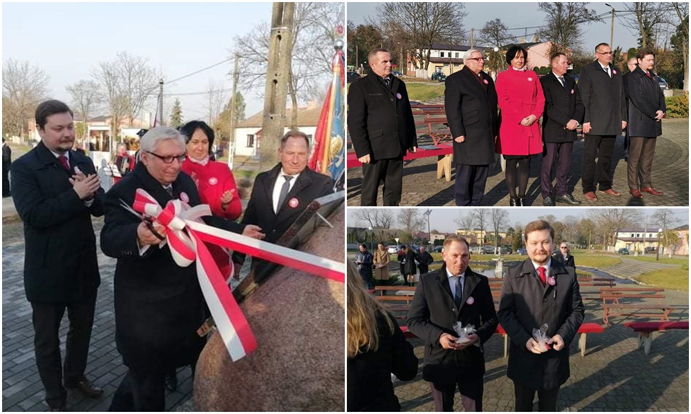 Patriotycznie w powiecie kutnowskim. Dąbrowice oddały cześć bohaterom [ZDJĘCIA] - Zdjęcie główne