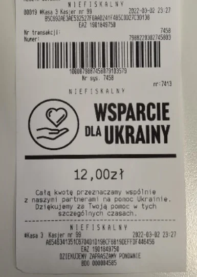 Klienci Biedronki masowo pomagają Ukrainie. W akcje włączyły się wszystkie sklepy w Kutnie