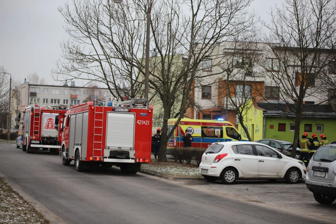 Wypadek na skrzyżowaniu Łokietka i Chrobrego w Kutnie