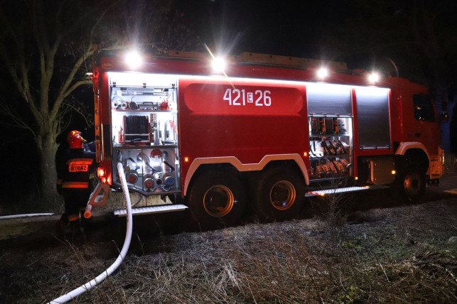 Pożar na składowisku niebezpiecznych odpadów. Strażacy gasili go kilka godzin - Zdjęcie główne