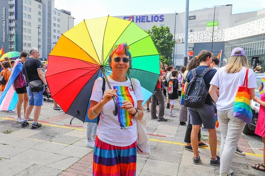 W Łodzi odbył się Marsz Równości. Wzięli w nim udział mieszkańcy powiatu kutnowskiego