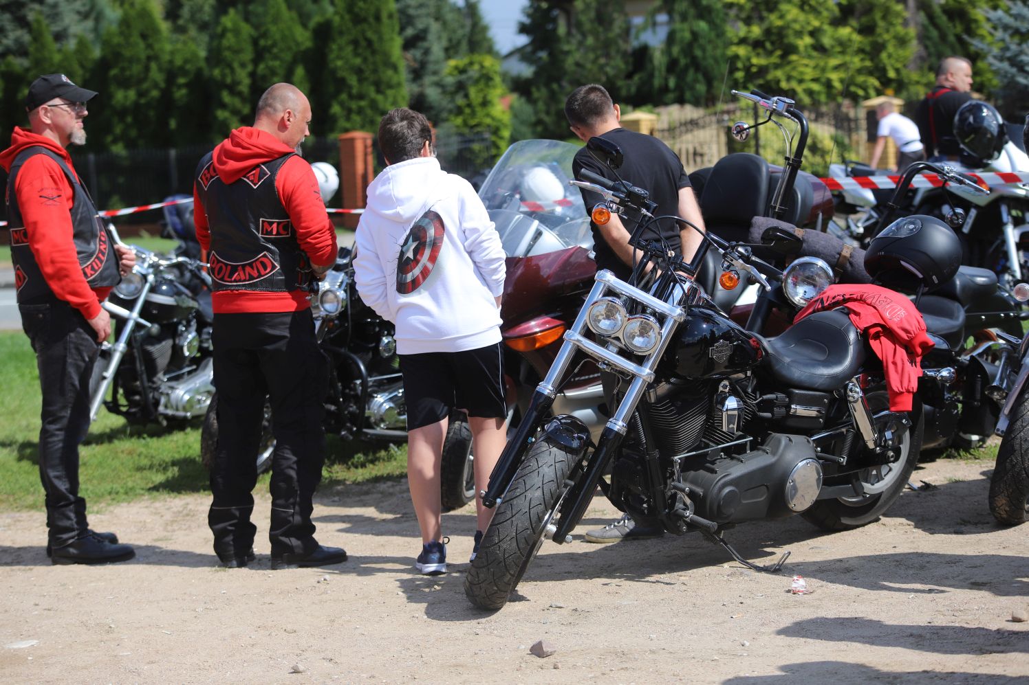 Pod Kutnem tuż przed dożynkami motocykliści zorganizowali akcję oddawania krwi