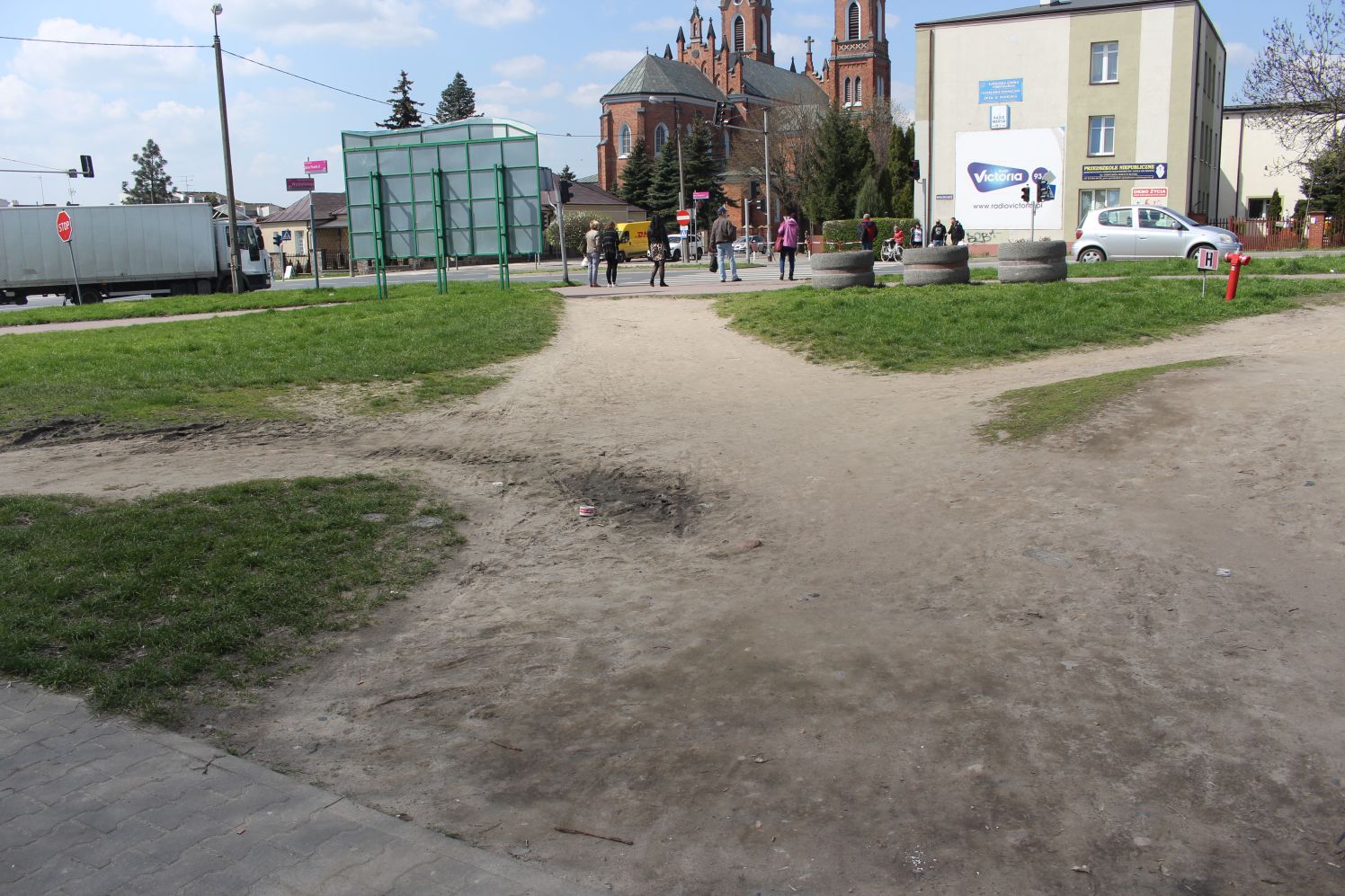 Na skrzyżowaniu ulic Jana Pawła II i Wyszyńskiego w Kutnie może powstać nowy skwerek