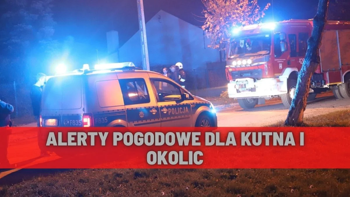 Aż dwa alerty dla Kutna i okolic! Pogoda może być niebezpieczna - Zdjęcie główne