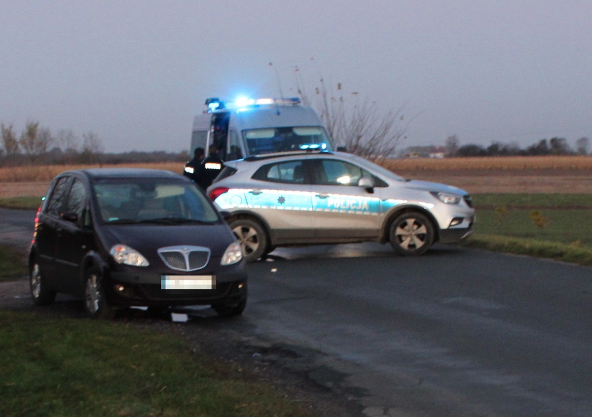 89-latek potrącił rowerzystę, kierowca jednośladu zmarł