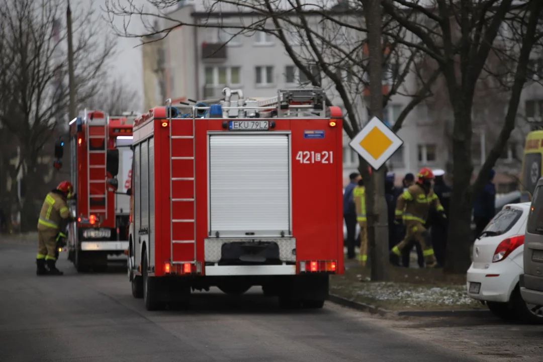 Wypadek na skrzyżowaniu Łokietka i Chrobrego w Kutnie