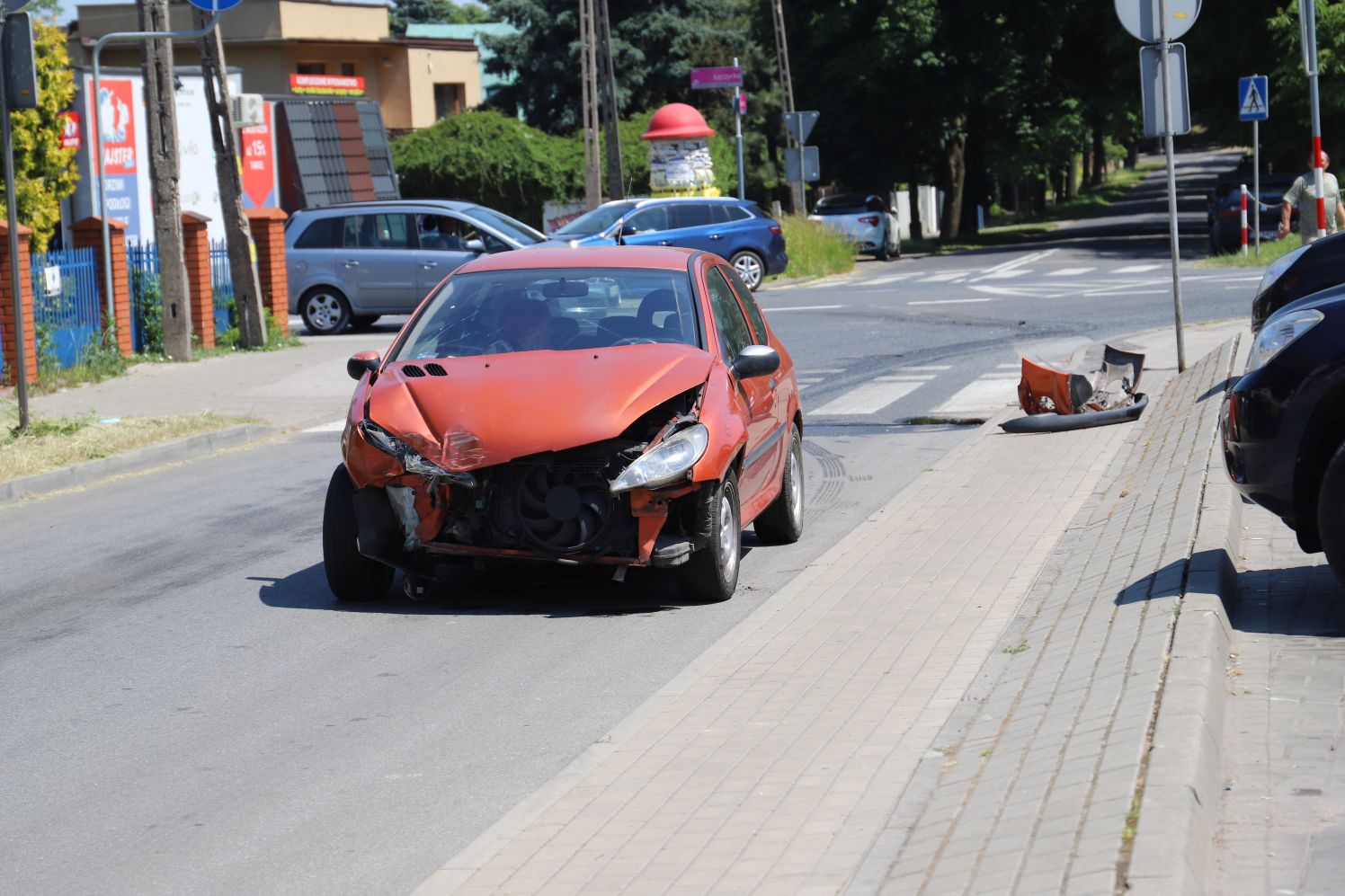 Do zdarzenia doszło na skrzyżowaniu Łęczyckiej z Chopina w Kutnie