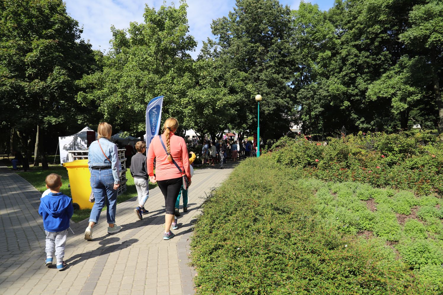 Święto Róży odbywa się również w Parku Traugutta, gdzie nie brakuje różnorodnych atrakcji