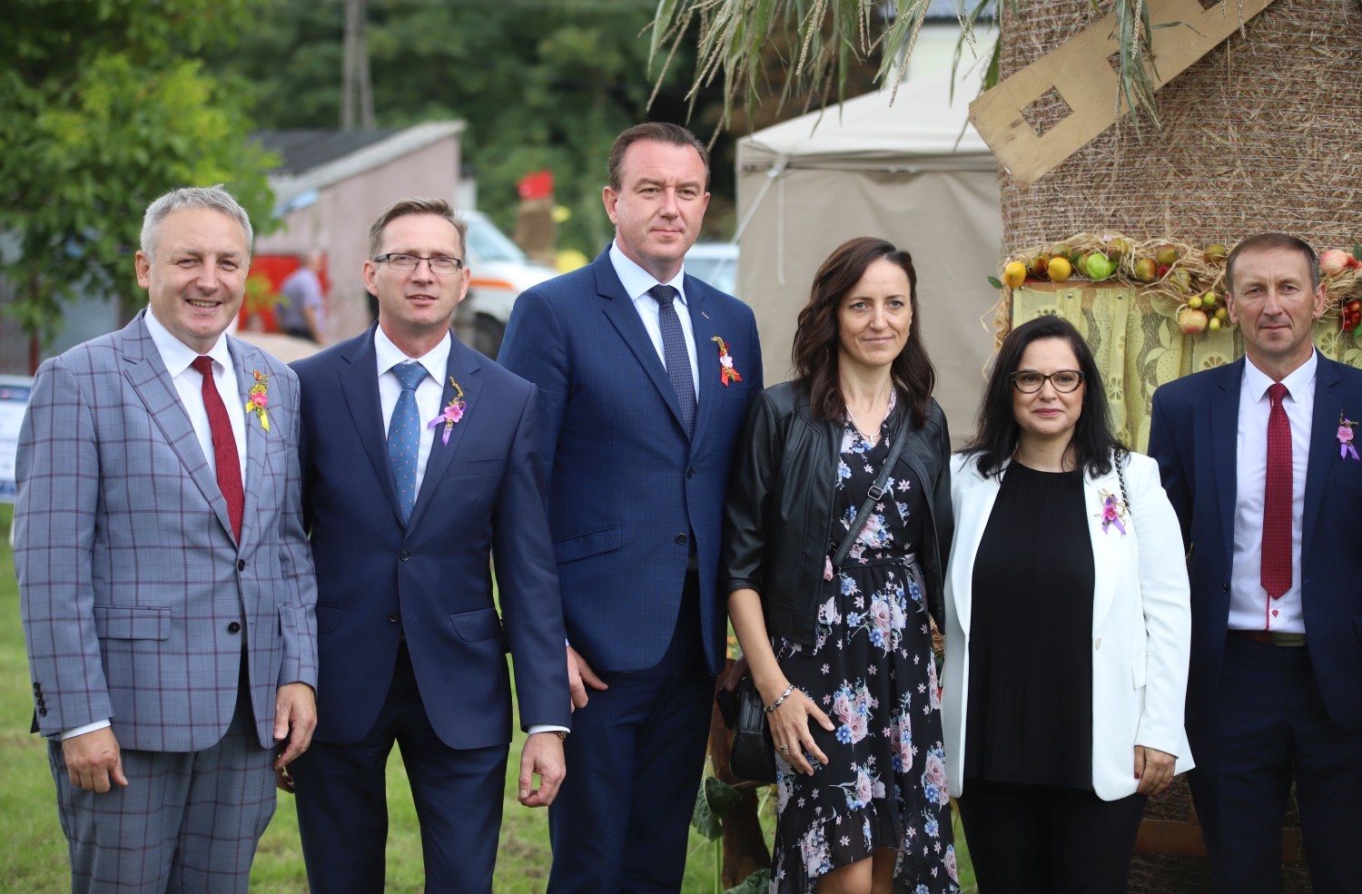 Dożynki gminy bedlno odbyły się na boisku w Wojszycach