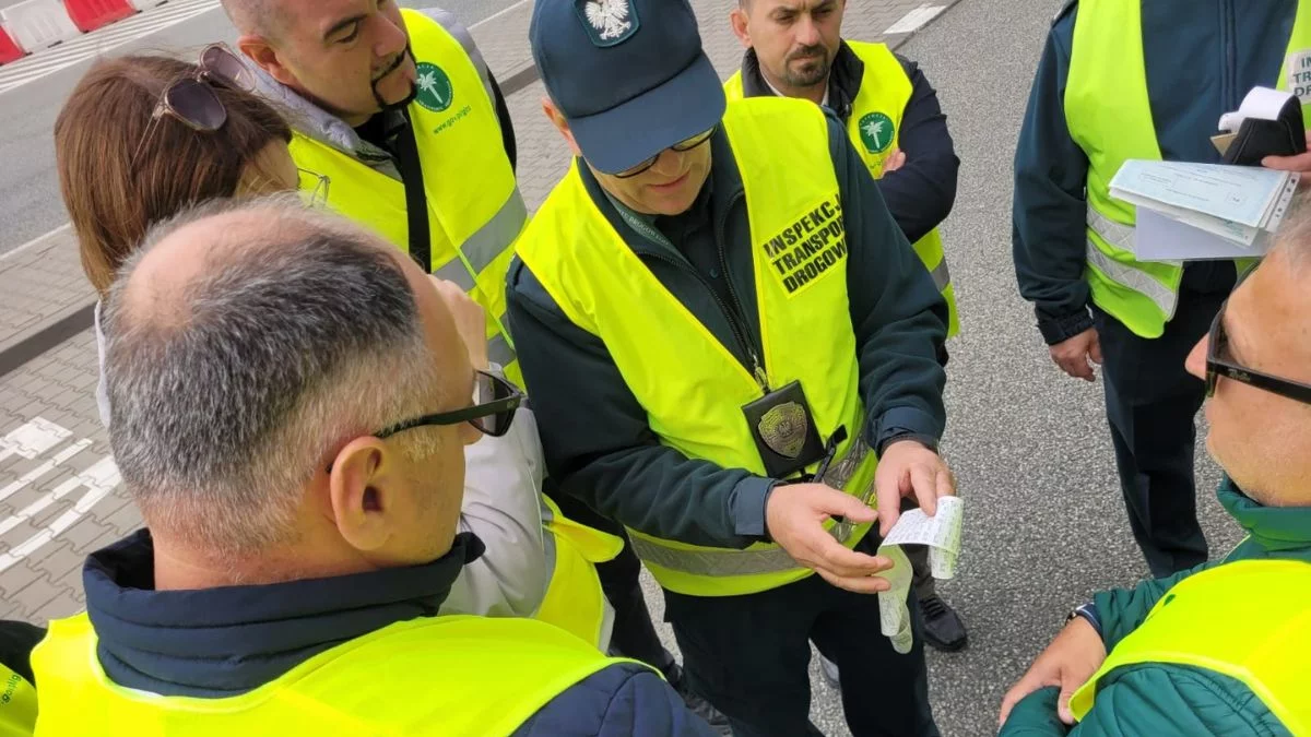 Liczne kontrole na autostradzie w woj. łódzkim. W akcji polskie i zagraniczne służby