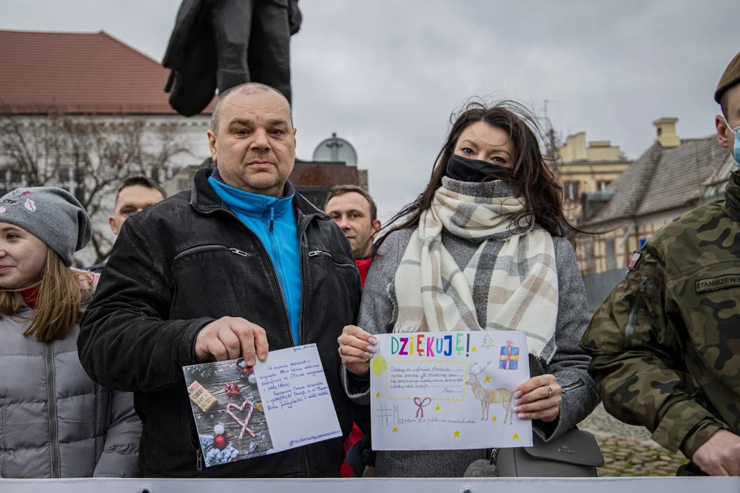 Kutno dziękuje żołnierzom. Finał akcji kutnowskiego radnego