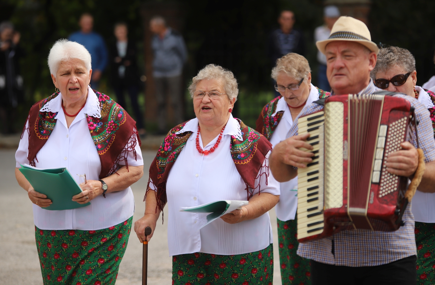 Trwają dożynki w Oporowie