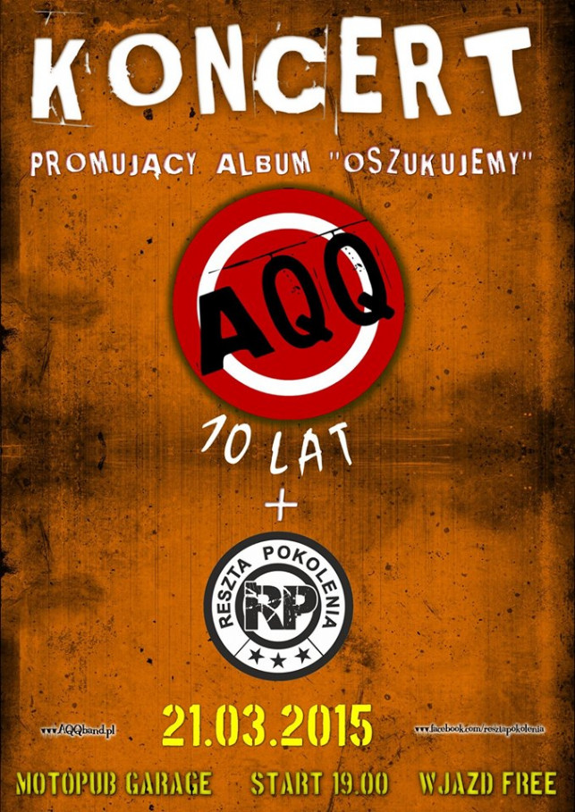 Koncert promujący album "Oszukujemy" - Zdjęcie główne