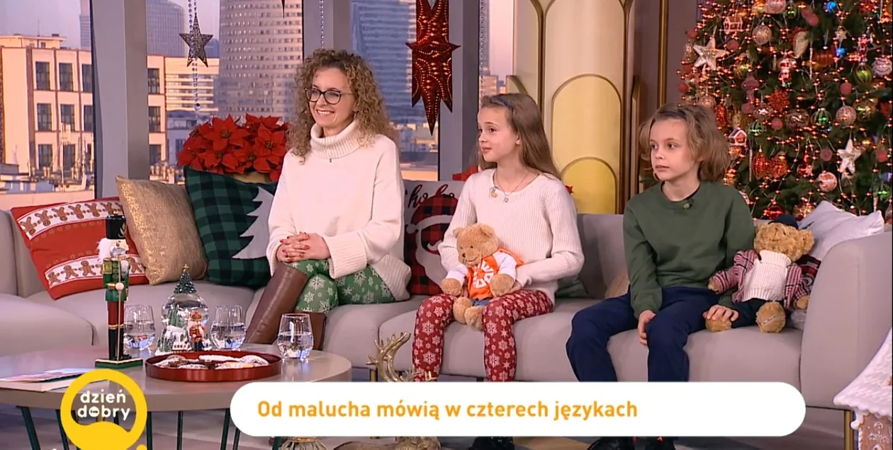 Kutnianka i jej mąż stworzyli wielojęzyczną rodzinę. Dzieci mówią w aż czterech językach