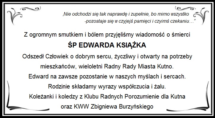 Kondolencje - Zdjęcie główne