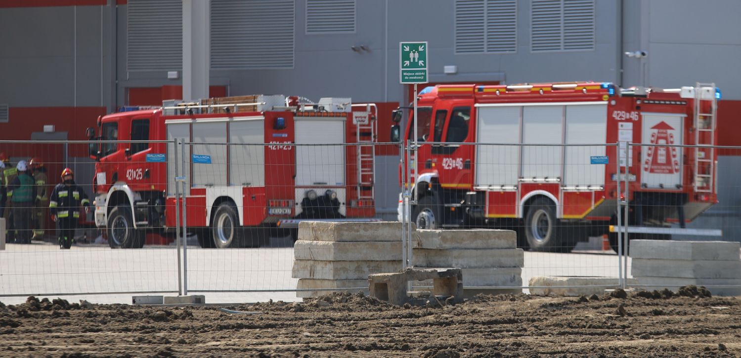 W jednej z kutnowskich firm doszło do pożaru