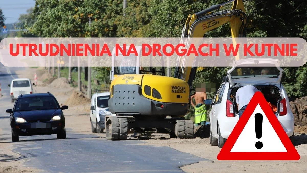 Seria remontów dróg w Kutnie. Utrudnienia w różnych częściach miasta: Gdzie? - Zdjęcie główne