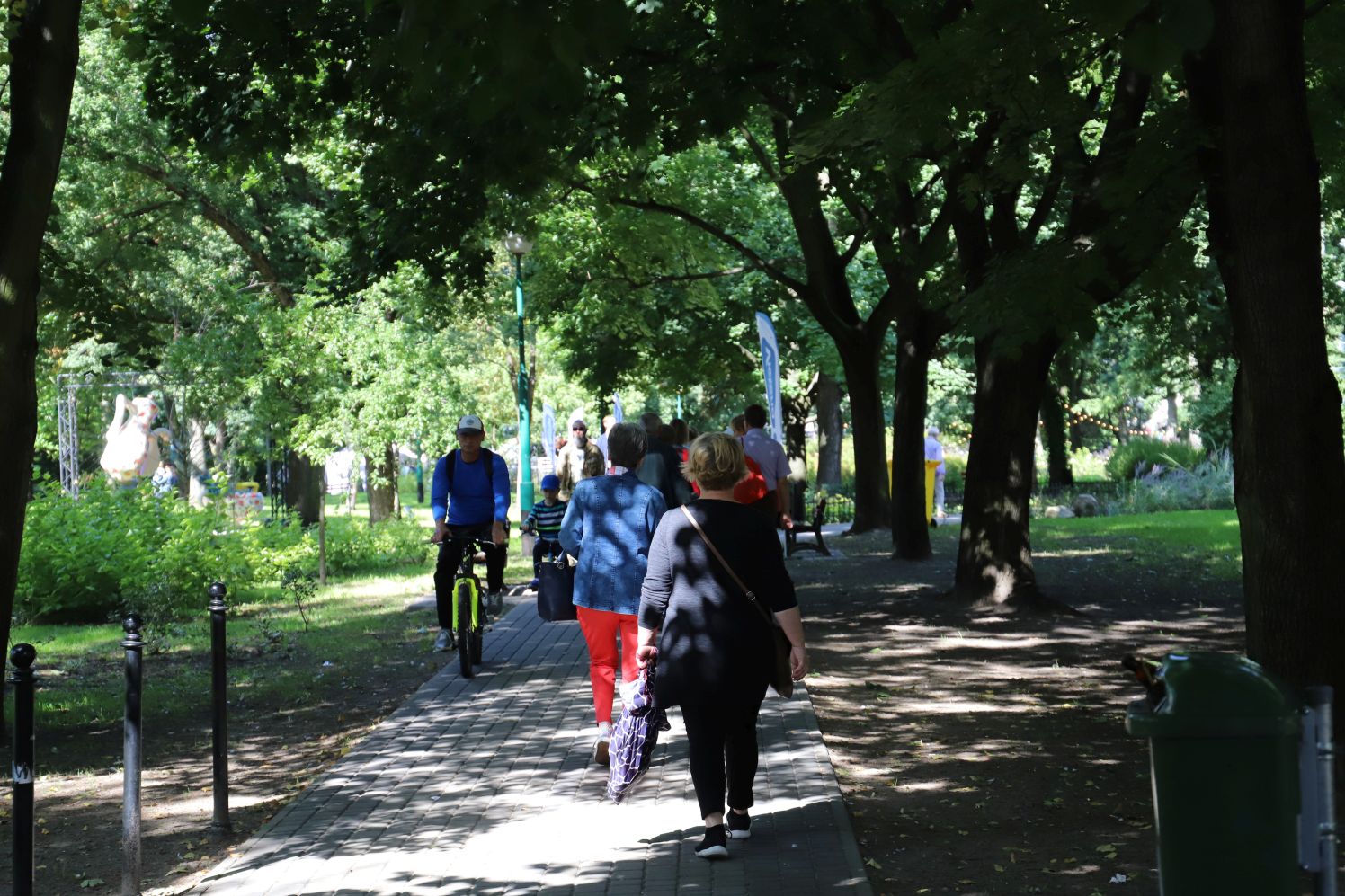 Święto Róży odbywa się również w Parku Traugutta, gdzie nie brakuje różnorodnych atrakcji