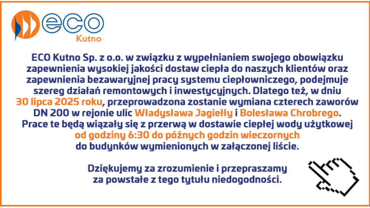 Komunikat ECO Kutno - Zdjęcie główne