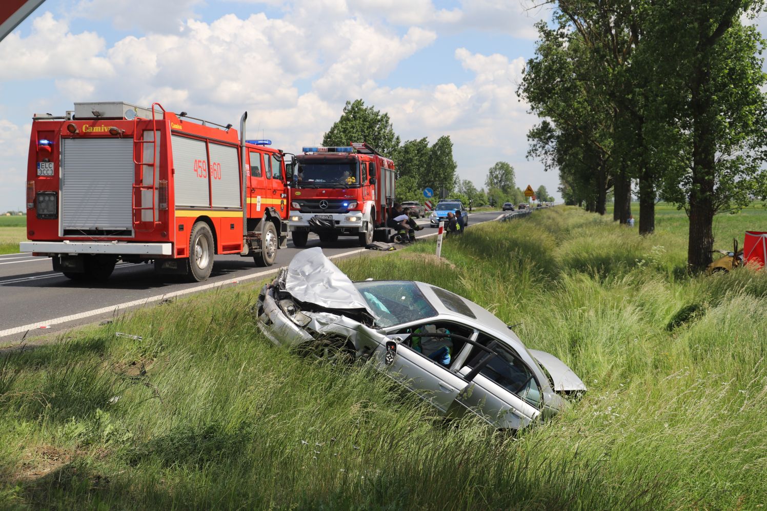 Dwie osoby zginęły w wypadku na DK 92 między Kutnem a Łowiczem