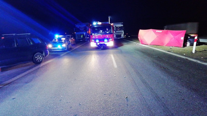 [FOTO] Śmierć na A1. Wiadomo, co ustaliła kutnowska policja - Zdjęcie główne