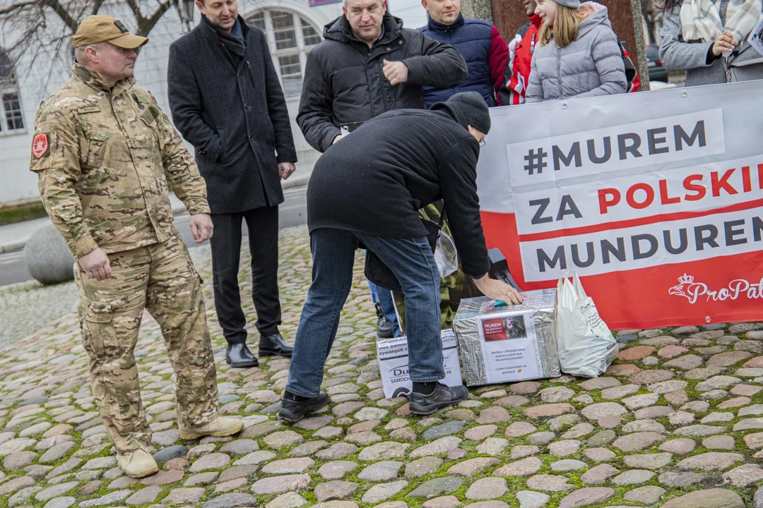 Kutno dziękuje żołnierzom. Finał akcji kutnowskiego radnego