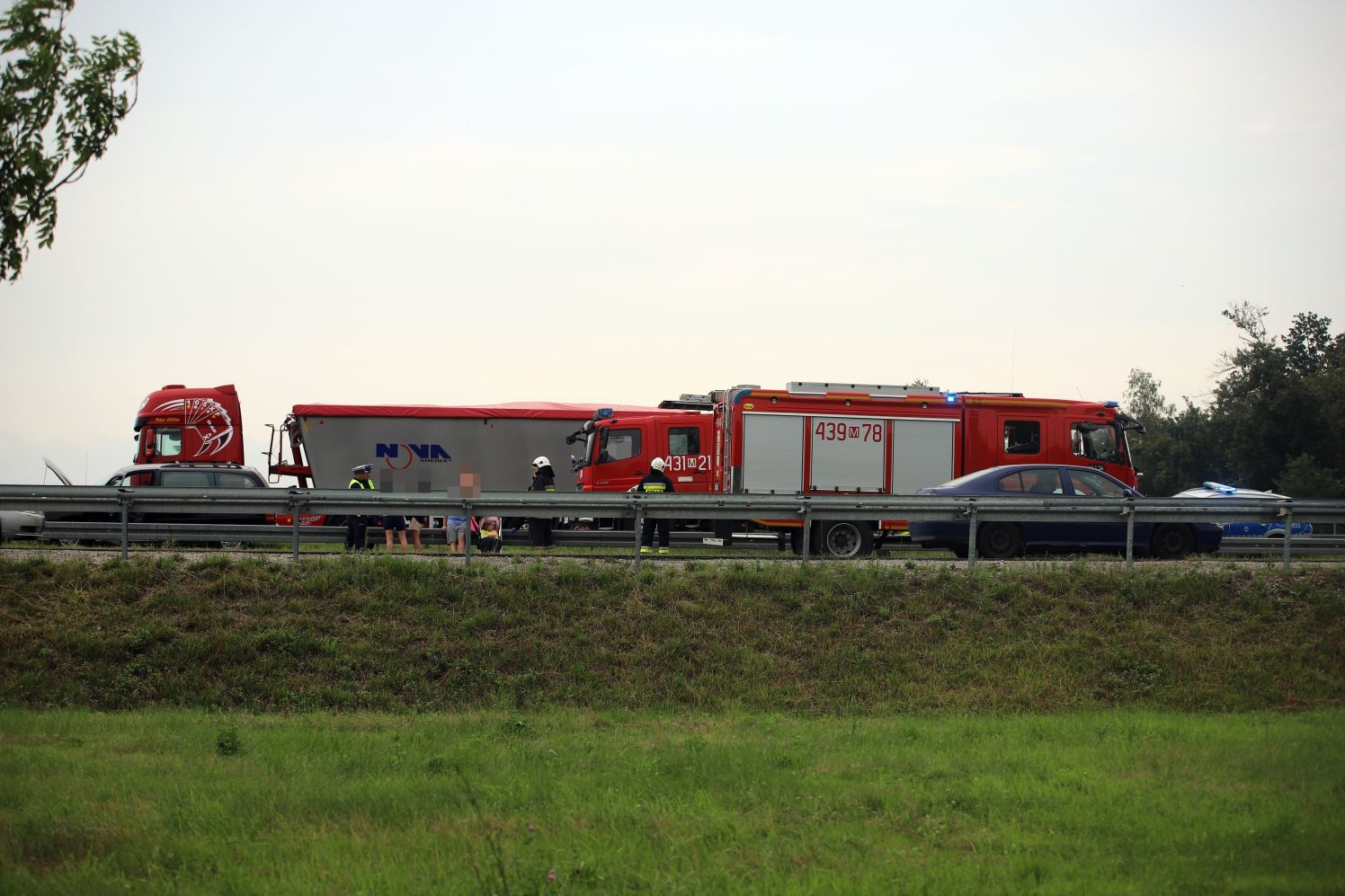 Na autostradzie A1 pod Kutnem doszło do kolejnego wypadku