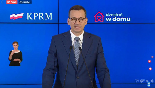[WIDEO] Trwa konferencja premiera. Zapadły ważne decyzje: złagodzone przepisy w handlu - Zdjęcie główne