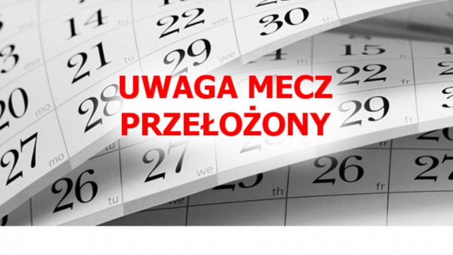 Mecz w Kutnie przełożony. Wszystko przez... - Zdjęcie główne