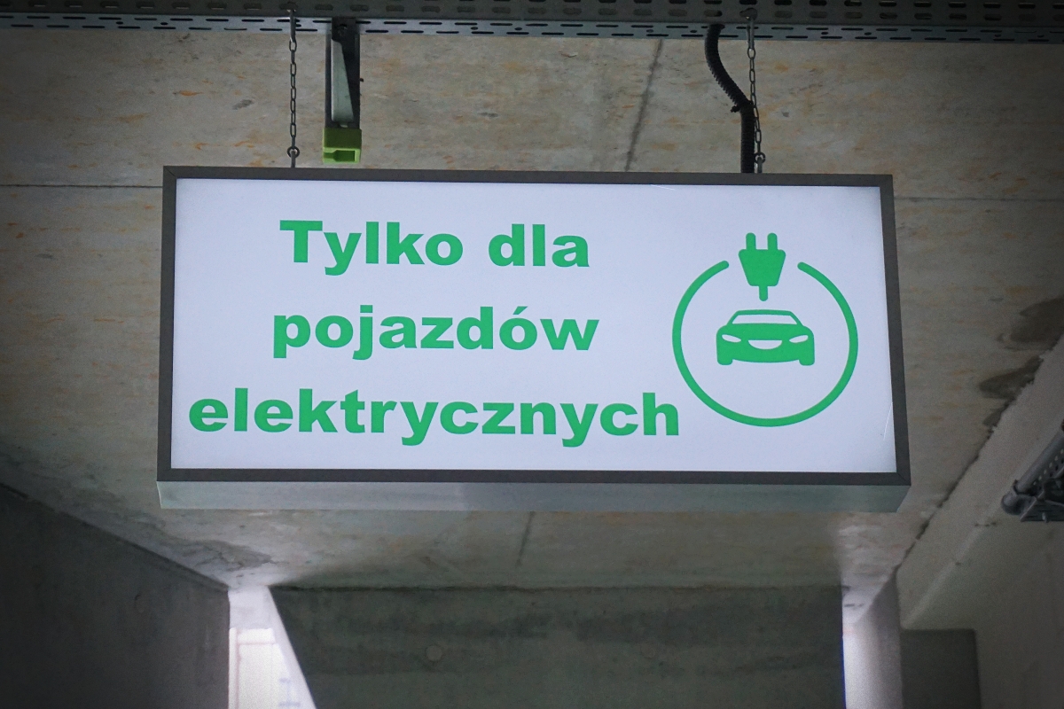 Auto elektryczne można naładować w centrum Kutna