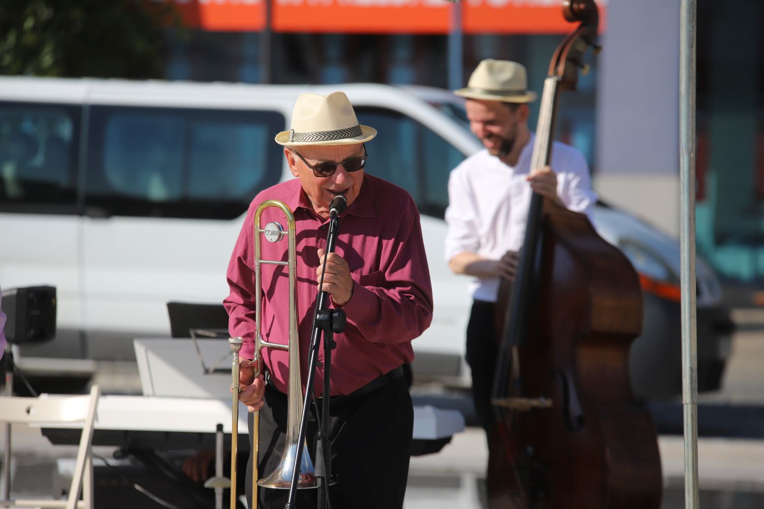 Na Placu Wolności w Kutnie odbył się koncert jazzowy