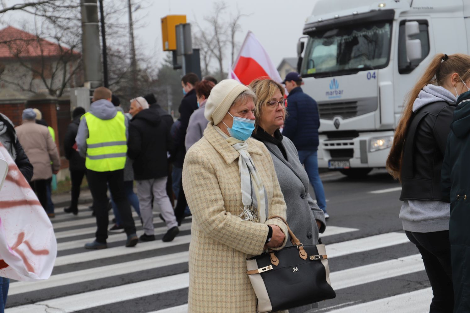 W piątek mieszkańcy gminy Bedlno (pow. kutnowski) protestowali żądając poprawy bezpieczeństwa po niedawnym śmiertelnym wypadku