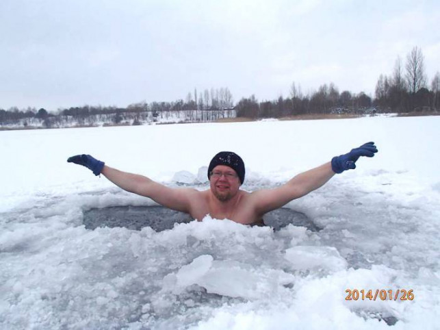 Hormony szczęścia wydzielane na mrozie - Zdjęcie główne