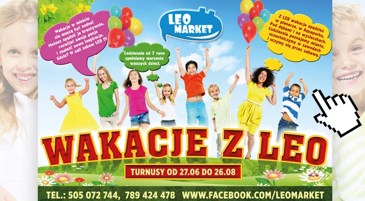 Leo Market zaprasza na turnusy wakacyjne - Zdjęcie główne