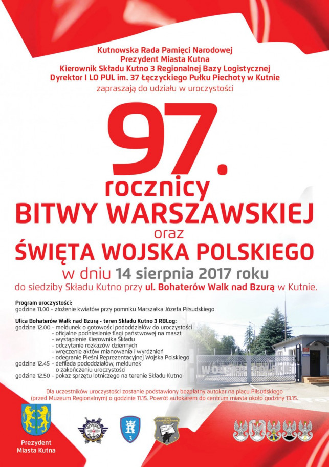 97. rocznica Bitwy Warszawskiej oraz Święto Wojska Polskiego - Zdjęcie główne