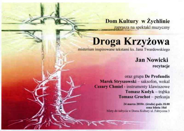 &quot;Droga Krzyżowa&quot; z Janem Nowickim w Żychlinie - Zdjęcie główne