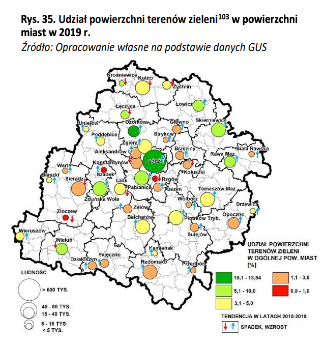 W Kutnie coraz częściej problem zieleni nie schodzi z pierwszych stron gazet